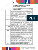 Ementa Mba em Gestão Financeira, Controladoria e Auditoria