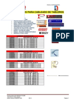 Accesorios para Cableado de Tableros