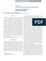 Effects of Seasonal Variations On The Quality of S