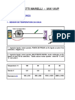 Magnetti Marelli - Iaw 1avp: Teste de Sensores