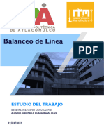 Balanceo de Linea