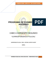 Correspondencia Policial