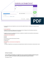 ¿Cómo Hacer Formularios Con Google Forms