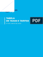 Tabela de Taxas e Tarifas 14 06 2023