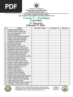 Attendance Sheet Pta 22 23 Padolina