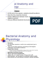 Lecture 3 - Bacterial Anatomy and Physiology