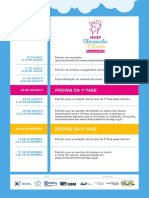 Calendário - Obmep Mirim