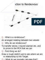 Introduction To Rendezvous Least Time