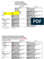 AED Teaching Timetable Sep - Dec 2023