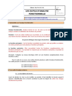 Cours - Les Outils D'analyse Fonctionnelle - P