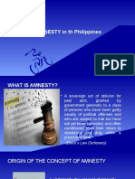 Amnesty in The Philippines