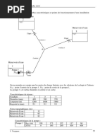 2.05-Courbe Caractéristique Et Point de Fonctionnement de 3 Et 4 Réservoirs