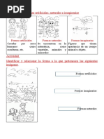 Formas Artificiales, Naturales e Imaginarias