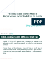 Psicoeducaosobreo Modelo Cognitivoumexemplodolivrode Judith