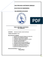 Lab. Informe de Contenido de Humdad - T2MC