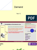 Consolidation of The Demand Curve