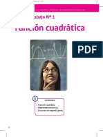 Función Cuadrática: Guía de Trabajo #1