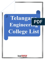 Instapdf - in Telangana Engineering College List 456