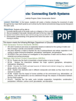 Earth Science Water Cycle Connecting Earth Systems WCAG