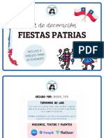 Set Decoración Fiestas Patrias @edis - Tips