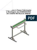 Guia Passo Á Passo Fabricação e Montagem Da Dobradeira de Chapa Metálica Smb48