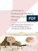 Wedding Planner Brochure