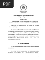 Luis Armando Tolosa Villabona: (Aprobado en Sala Virtual de Quince de Septiembre de Dos Mil Veintiuno)