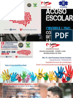 IX Congreso Internacional de Psicoterapia y I Congreso de Investigacion 2020