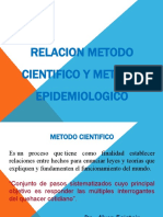 Relacion Metodo Cientifico Y Metodo Epidemiologico