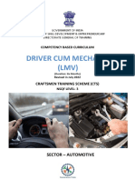 Driver Cum Mech (LMV) - CTS2.0 - NSQF-3