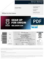 Tickets State of Origin