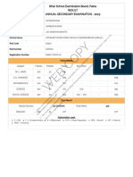 Secondary Annual Result 2023