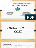 Theory of Cost Yash