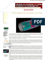 Funcionamiento de Una Turbina Tipo Turbofan