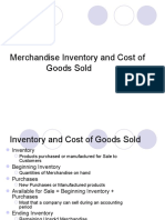 Acoounting For Inventory and Cost of Goods Sold