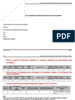 Projet de Portee D Accreditation Des Laboratoires D Essais Et D Analyse