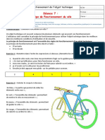 Séance 07 Principe Fonctionnement Vélo C