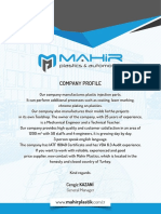 Mahir Plastic Brochure 2021