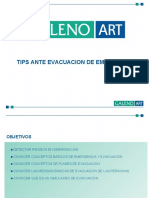 Tips Ante Evacuacion de Emergencia Galeno Art