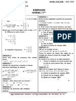 TD Maths Les Aigle 3eme