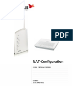 Nat-Configuration: Zyxel P-870H Et P-870Hn