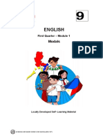 English 9 - Module 1