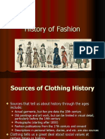 History of Fashion