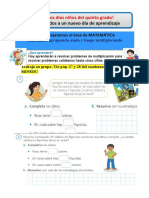 5° FICHA DIA 04 - MAT - Agrupando Ando y Luego Multiplicando