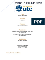 Temática y Procesos de La Política