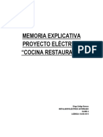 Memoria Explicativa Proyecto Eléctrico Peluqueria