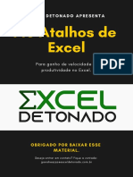 Atalhos de Teclado Excel Detonado