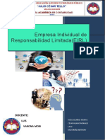 Empresa Individual de Responsabilidad Limitada (EIRL) : Docente