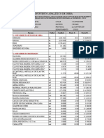 Presupuesto Analitico