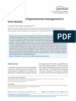 Evidence-Based Hyponatremia Management in Liver Disease